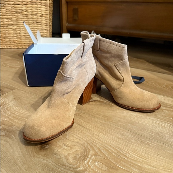 Splendid Lakota suede low boots in Nut - Picture 4 of 5